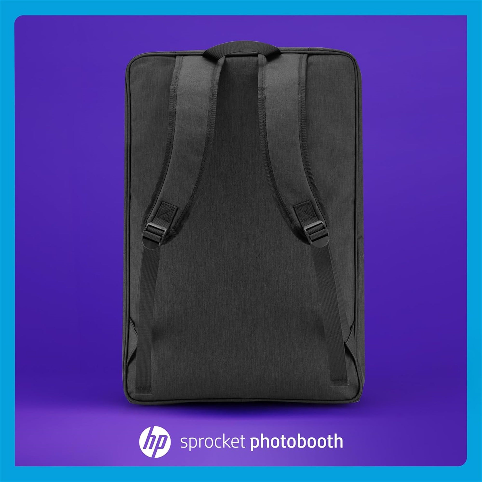 HP Sprocket Photobooth reiseryggsekk (svart), eksklusivt for HP Sprocket Photobooth-skriver
