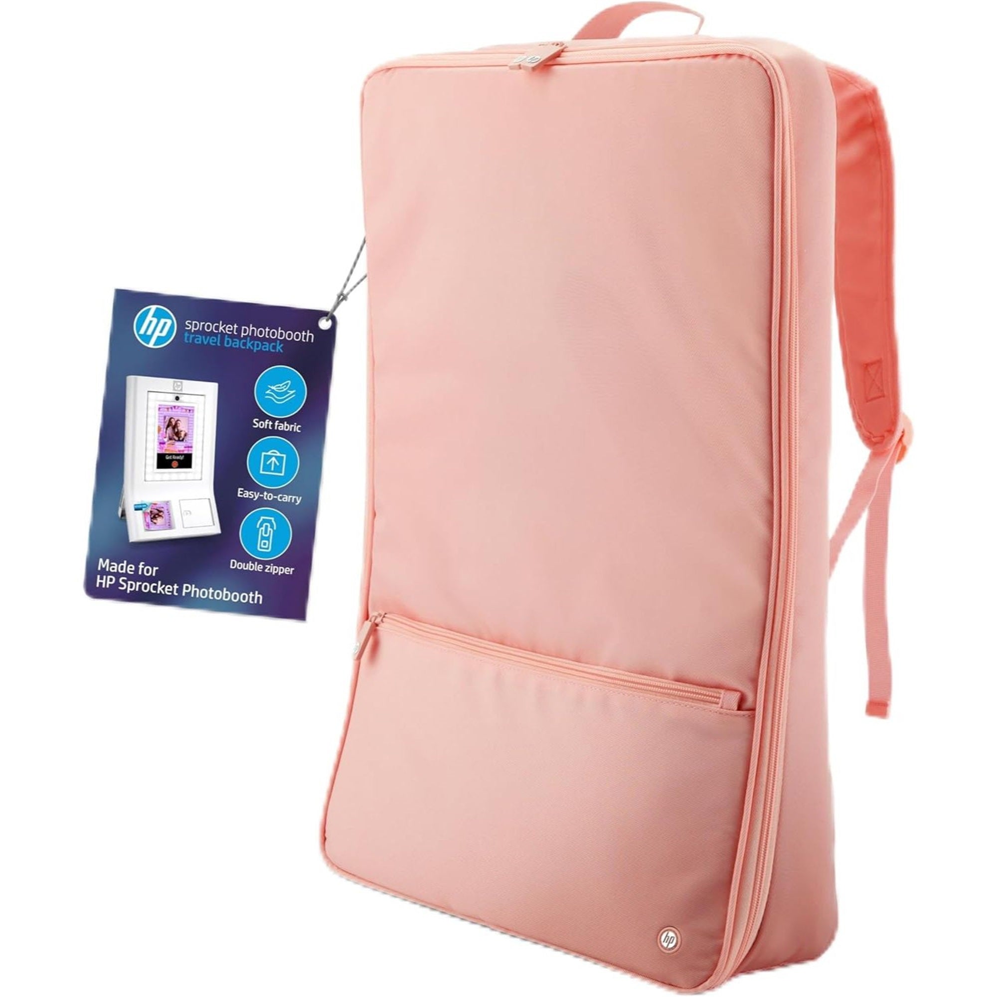 HP Sprocket Photobooth reiseryggsekk (rosa), eksklusivt for HP Sprocket Photobooth-skriver