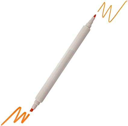 Colorful Fine & Chisel Double Twin Tip Markers 12 Pack hpsprocket