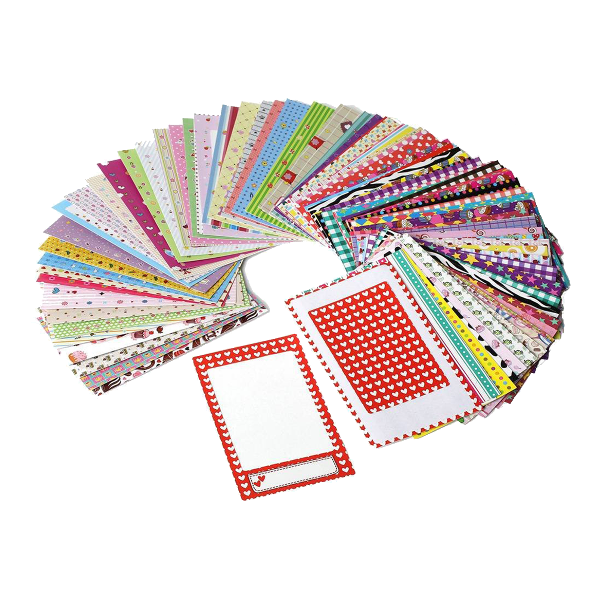 Photo Border Stickers For 2x3 Photo Paper Projects - Pack of 100 hpsprocket