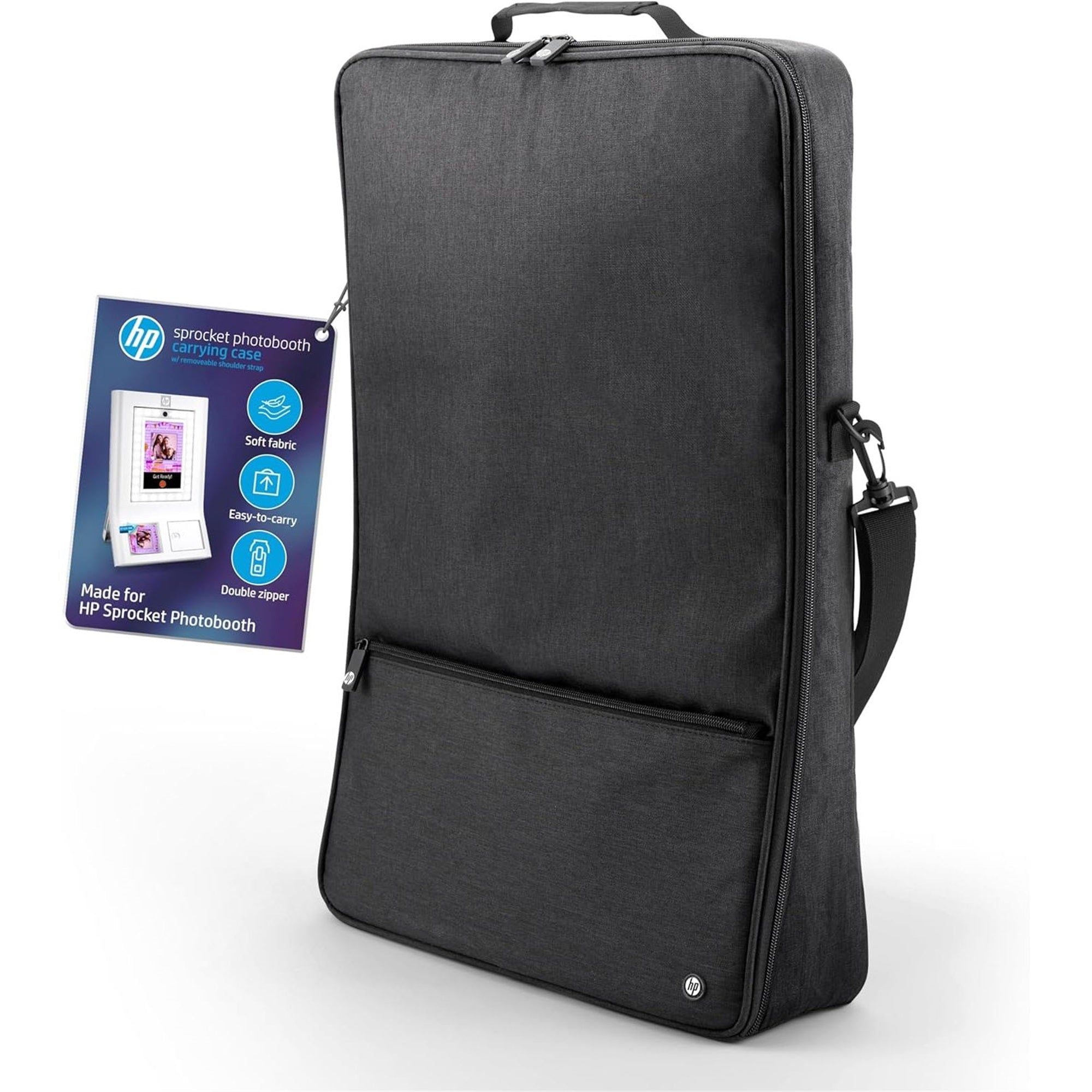 Мягкий чехол HP Premium Carrying Storage Case со съемным плечевым ремнем для фотобудки Sprocket (черный)
